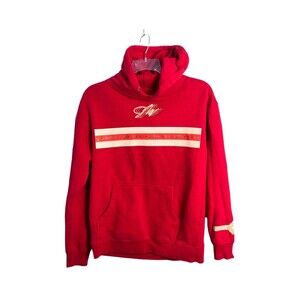 Jake Paul Fanjoy Red Pullover Hoodie Sweatshirt Medium